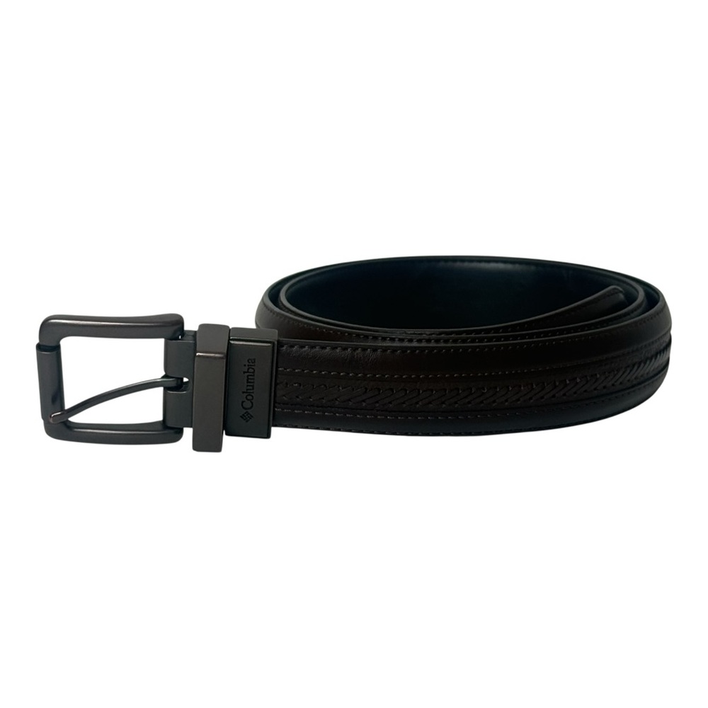 Columbia Belt Men's Size 38 Brown Black Reversible‎ 11CO02N7 Adjustable